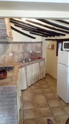 Una cocina o zona de cocina en Sierra Alcaide