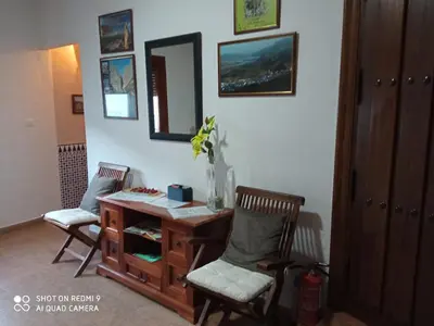 Zona de estar de Apartamentos Virgen de Villaverde