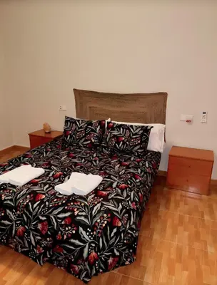 Cama o camas de una habitación en Piso Linares Centro