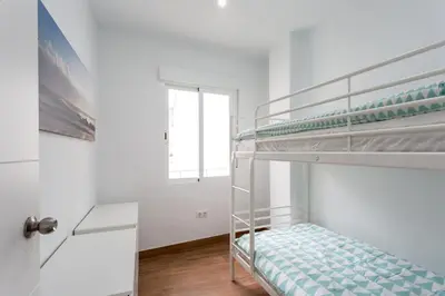 Cama o camas de una habitación en Viento de Corredera
