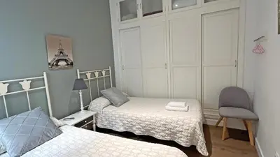 Cama o camas de una habitación en Wallada San Hipólito