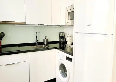 Una cocina o zona de cocina en Wallada San Hipólito