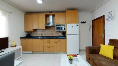 Una cocina o zona de cocina en El Encanto de Cordoba (Parking incluido)