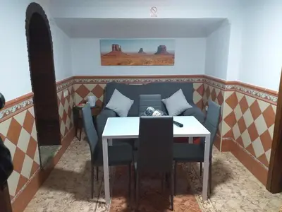 Zona de estar de Casa Cueva Roman