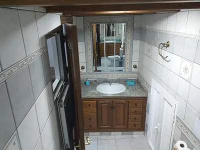 Un baño de Casa Cueva Roman