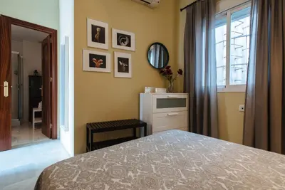 Cama o camas de una habitación en Apartamento Nuevo - Plaza de San Marcos de Sevilla
