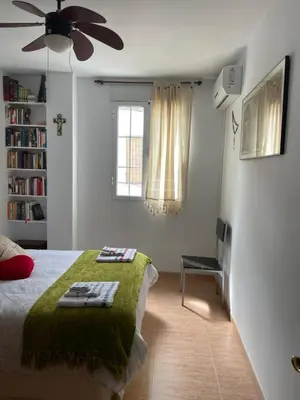 Cama o camas de una habitación en Casa de la Cañada - piso completo