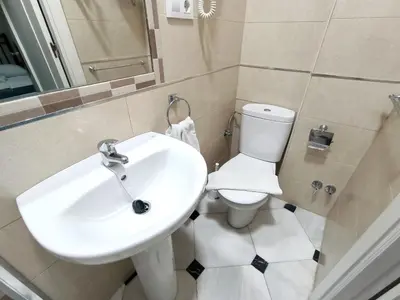 Un baño de Pension Perez Montilla