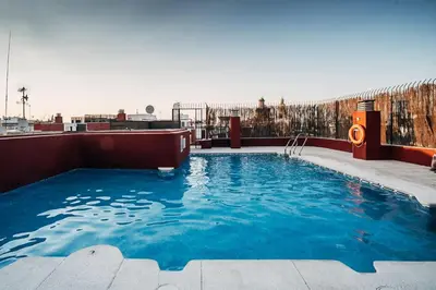 Piscina en o cerca de Duplex Santa Cruz