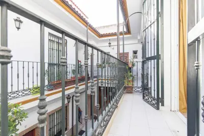 Un balcón o terraza de Maravilloso dúplex en Sevilla Escoberos