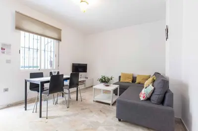 Zona de estar de Maravilloso dúplex en Sevilla Escoberos