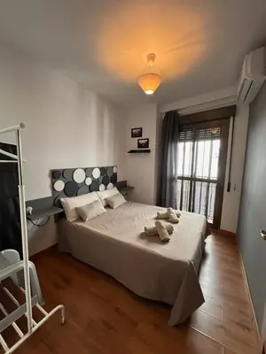 Cama o camas de una habitación en Apartamento Con Encanto San Basilio