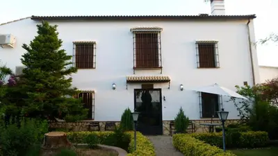 Jardín al aire libre en La Aragonesa