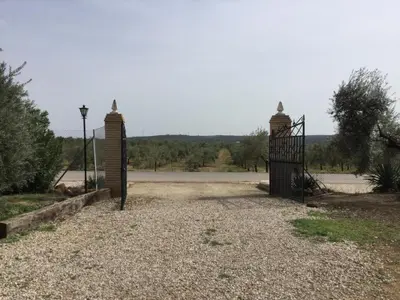 Paisaje cerca of this country house