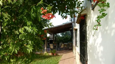 Jardín al aire libre en La Aragonesa