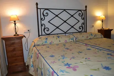 Cama o camas de una habitación en Alojamiento con encanto