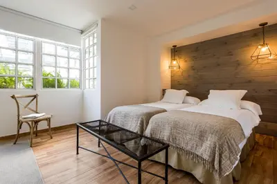Cama o camas de una habitación en Genteel Home San Leandro