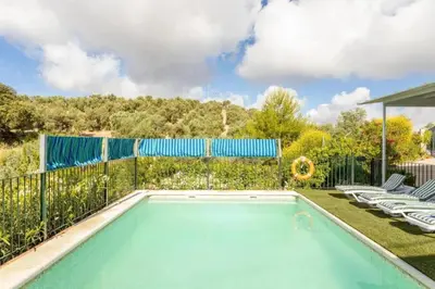 Piscina en o cerca de Spacious villa with mountain view in Archidona, private pool