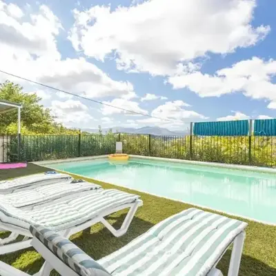 Spacious villa with mountain view in Archidona