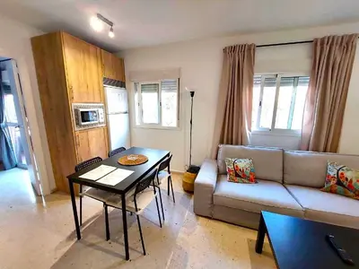 Zona de estar de Fray Isidoro Apartment