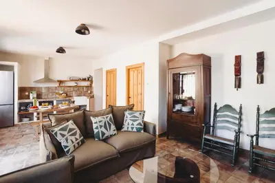 Zona de estar de Complejo Rural en Porcuna-Jaén by Málaga Planners