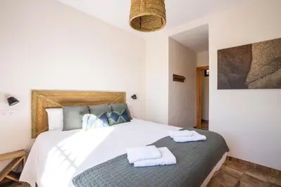 Cama o camas de una habitación en Complejo Rural en Porcuna-Jaén by Málaga Planners