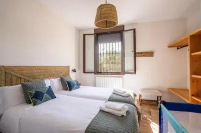 Cama o camas de una habitación en Complejo Rural en Porcuna-Jaén by Málaga Planners