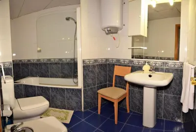 Un baño de Apartamentos Sevilla
