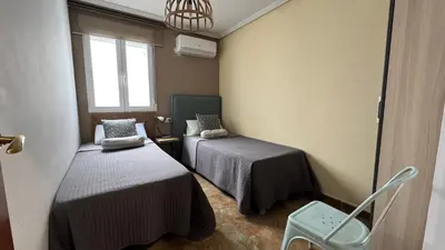 Cama o camas de una habitación en Alcazar de Baeza Centro Godoyes