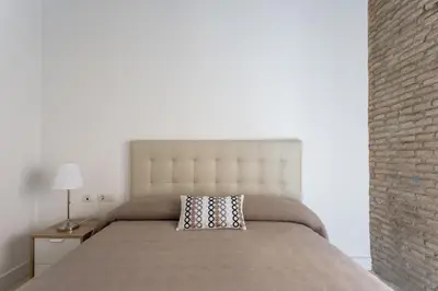 Cama o camas de una habitación en Almazen apartamentos, Arrayan 23