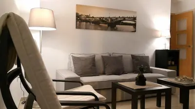 Una televisión o centro de entretenimiento en Muro de los Navarros 26-Apartamentos