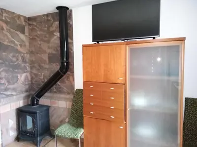 Una televisión o centro de entretenimiento en Casas del Madroño
