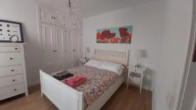 Cama o camas de una habitación en Casa De Los Espejos