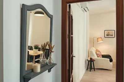 Zona de estar de Apartamentos San Pedro
