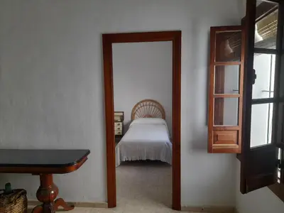 Cama o camas de una habitación en Apartamento Corredera - Casa Andaluza en Centro Histórico