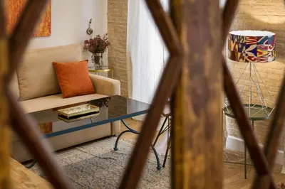 Zona de estar de Apartamentos RG Suites Jardines de Murillo