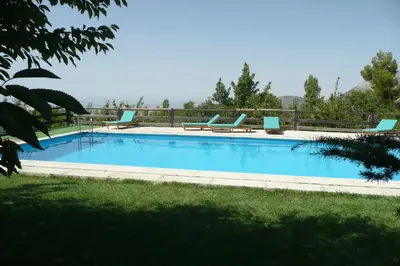 Piscina en o cerca de Cabañas Imagina