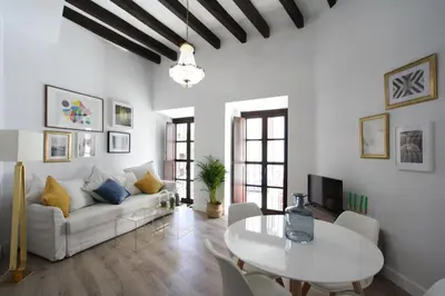 Zona de estar de Apartamento San Fernando 27
