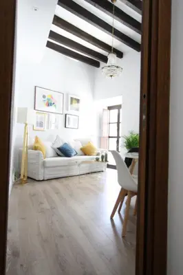 Zona de estar de Apartamento San Fernando 27