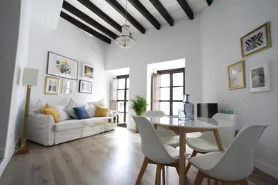 Zona de estar de Apartamento San Fernando 27