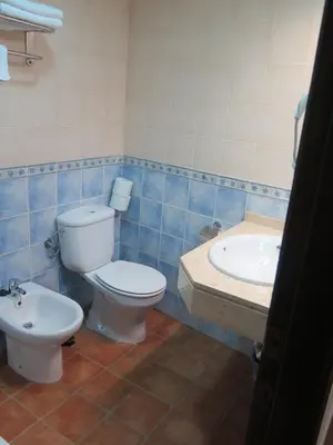 Un baño de La Casa del Seise