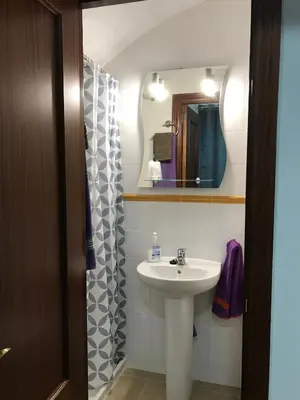 Un baño de La Casa en el Centro
