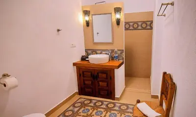 Un baño de Finca La Meica Bed&breakfast