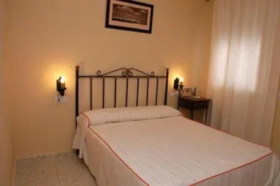Cama o camas de una habitación en Hotel Don Juan