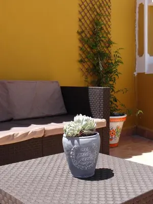 Zona de estar de B&B Casa Sarandy