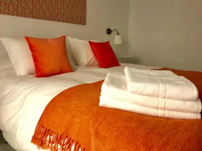 Cama o camas de una habitación en Entre Magnolios