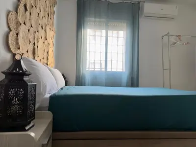 Cama o camas de una habitación en AL-ANDALUS: Juderia, Mezquita
