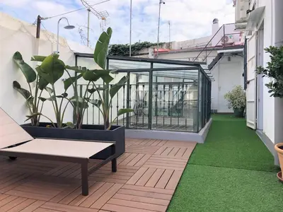 Jardín al aire libre en House 1892 Santa Cruz V33-1D