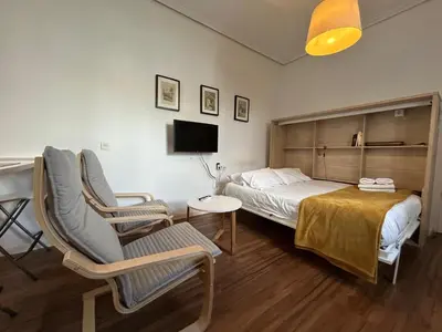 Cama o camas de una habitación en Ático La Judería V33