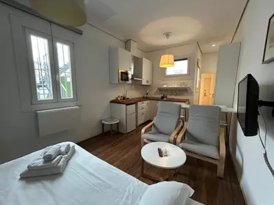 Cama o camas de una habitación en Ático La Judería V33